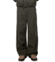 Logo Double Layered Pants Green