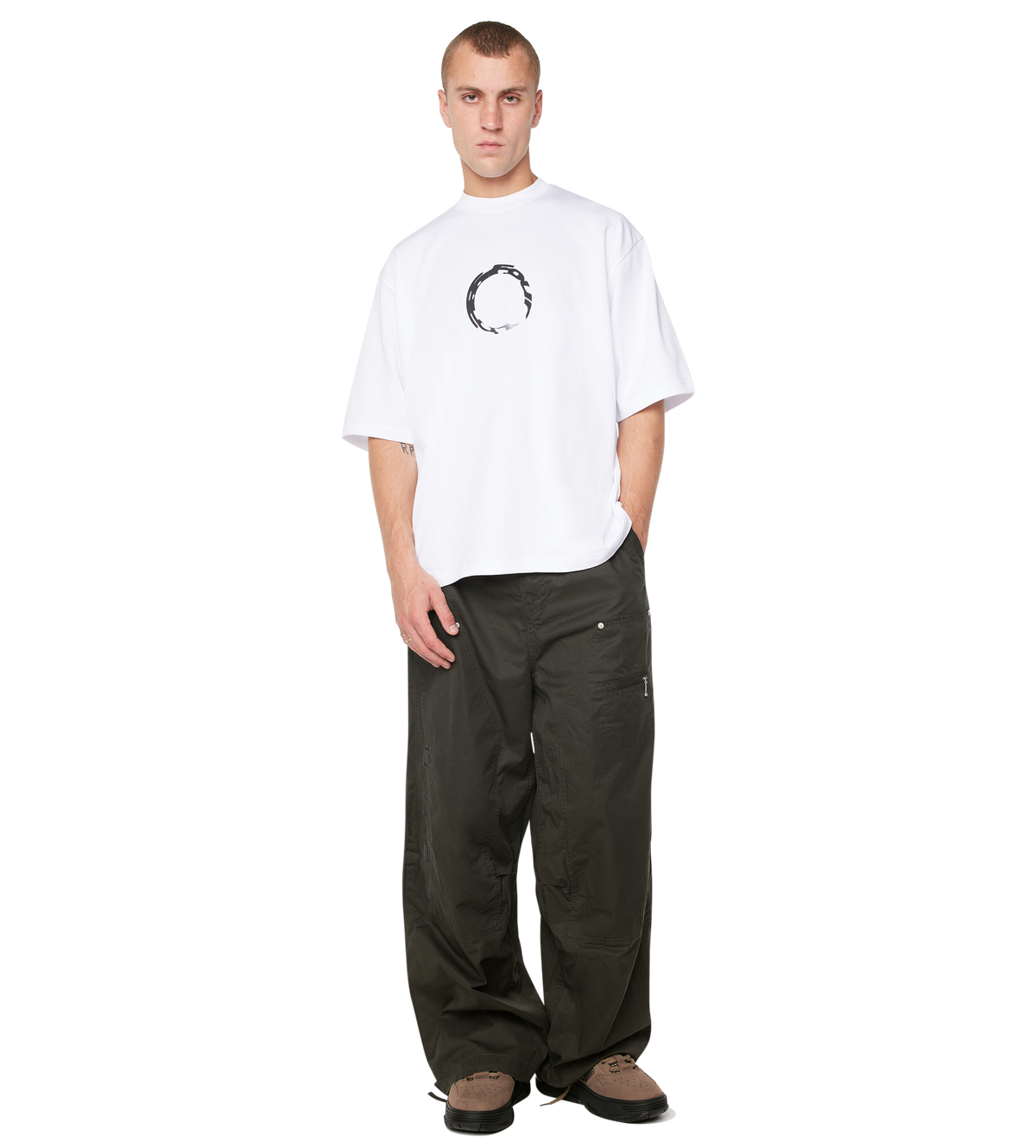 Rotation Boxy T-Shirt White