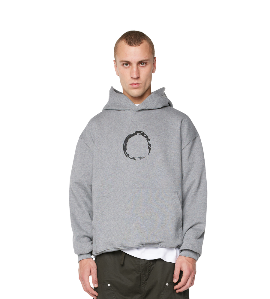 Rotation Hoodie Grey Melange