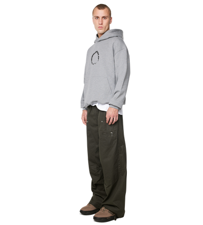 Rotation Hoodie Grey Melange