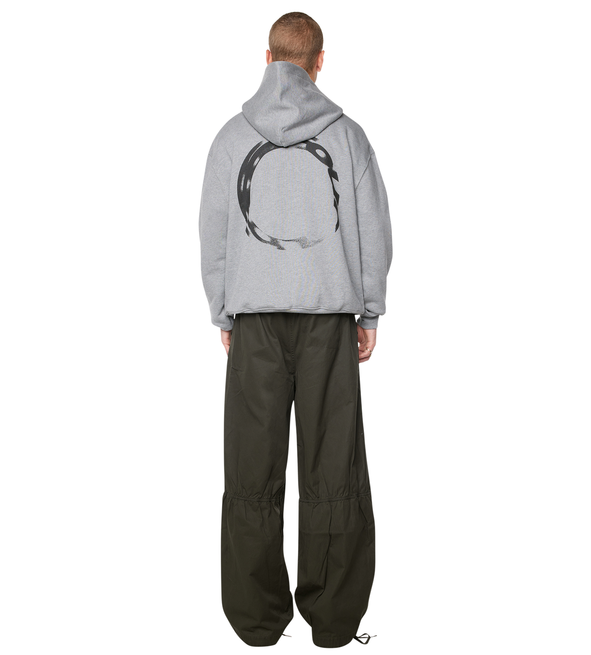 Rotation Hoodie Grey Melange