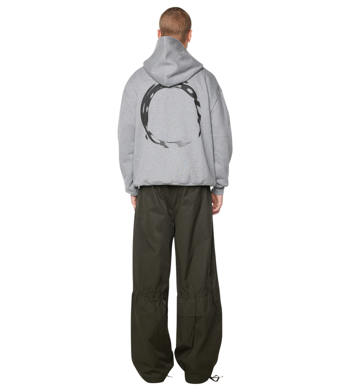 Rotation Hoodie Grey Melange
