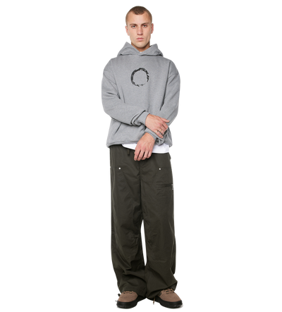 Rotation Hoodie Grey Melange