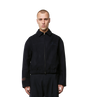 Script Logo Wool Jacket Navy