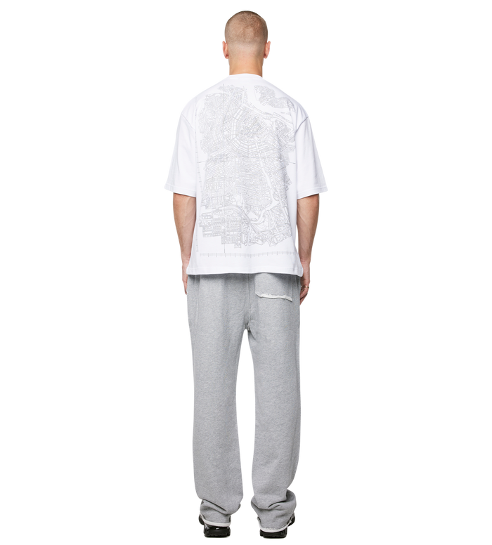 Map Logo Boxy T-Shirt White