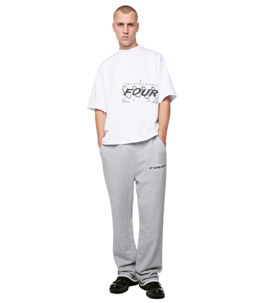 Map Logo Boxy T-Shirt White
