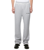 Logo Raw Edge Oversized Sweatpants Grijs Melange
