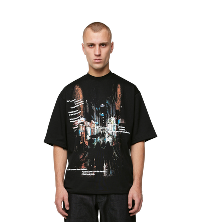 Souvenir Boxy T-Shirt Black