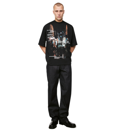 Souvenir Boxy T-Shirt Black