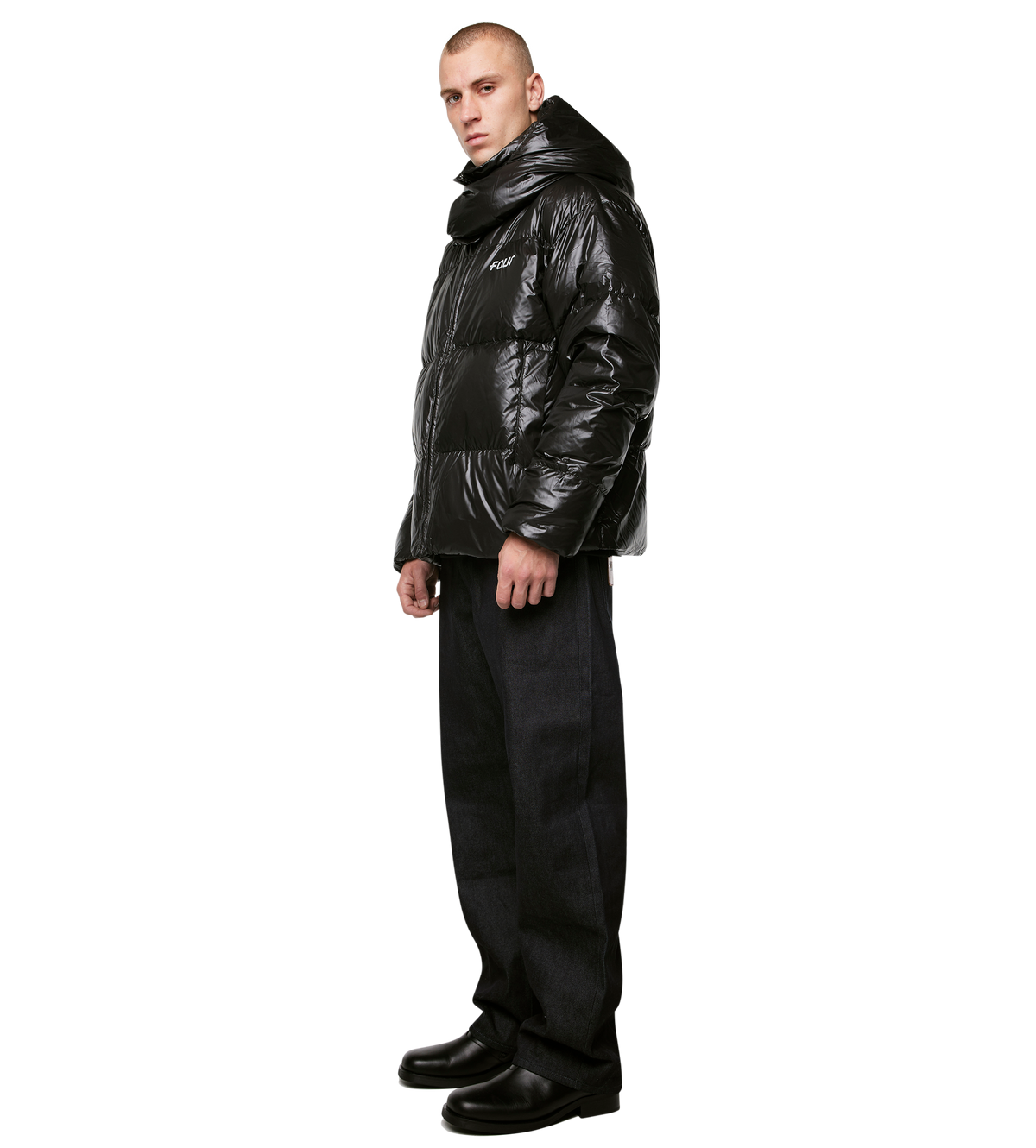 Logo LW Puffer Jacket Black