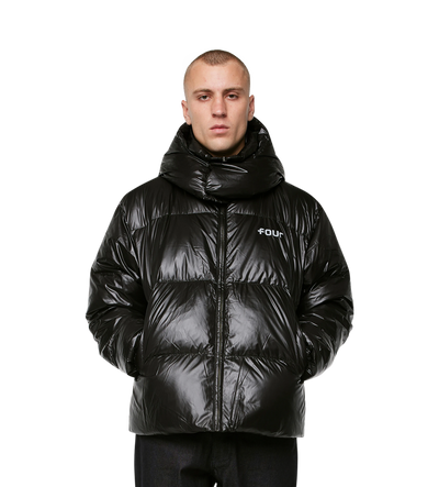 Logo LW Puffer Jacket Black