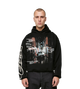 Amsterdam Souvenir Double Layered Hoodie Black
