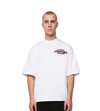 Orbit Boxy T-Shirt Wit