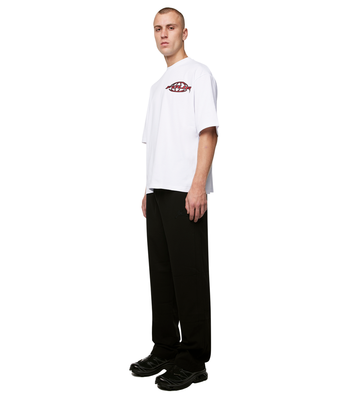 Orbit Boxy T-Shirt Wit
