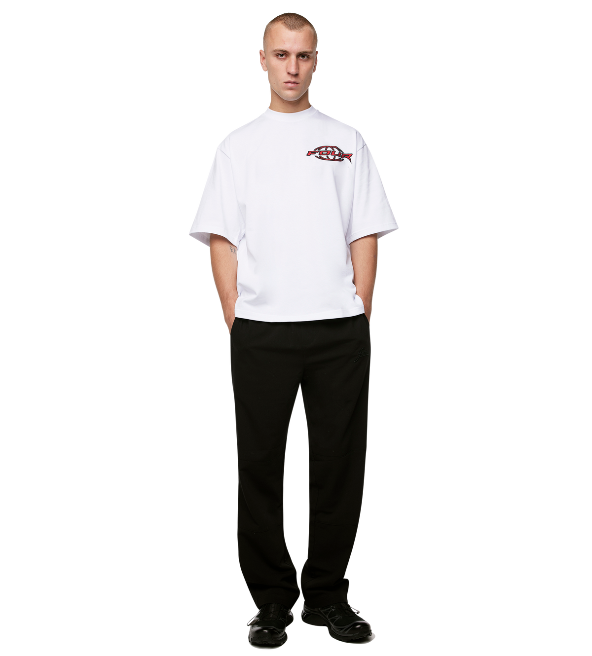 Orbit Boxy T-Shirt Wit