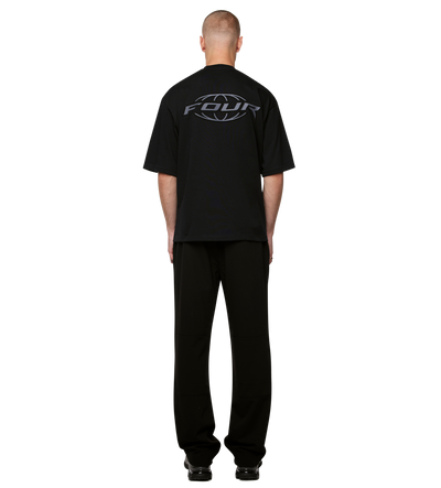 Orbit Boxy T-Shirt Zwart