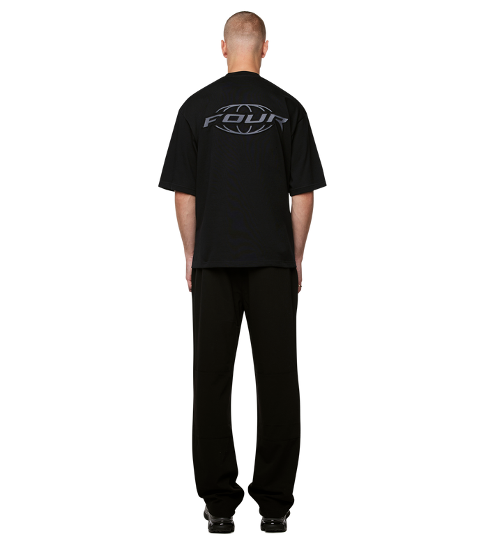 Orbit Boxy T-Shirt Black
