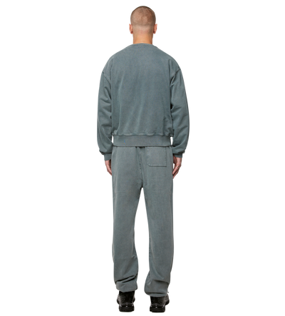 Circles Crewneck Washed Groen
