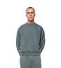 Circles Crewneck Washed Groen