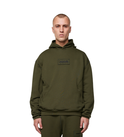 Inside Out Hoodie Groen