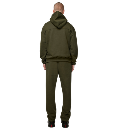 Inside Out Hoodie Groen