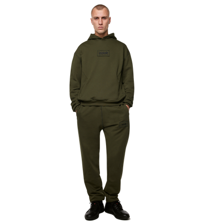 Inside Out Hoodie Groen