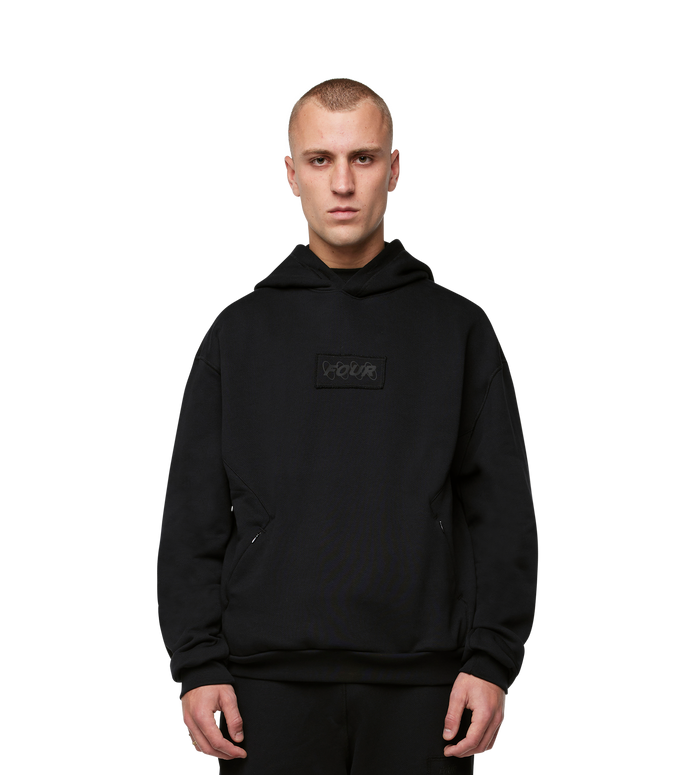 Inside Out Hoodie Black