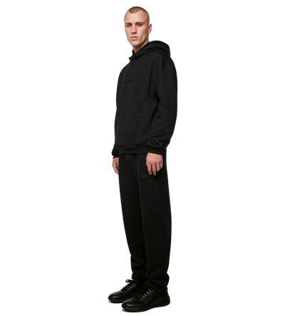 Inside Out Hoodie Black