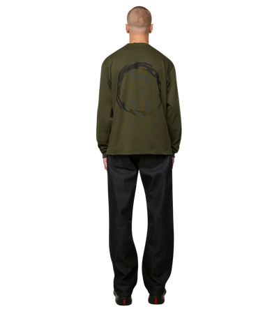 Rotation Longsleeve Donker groen