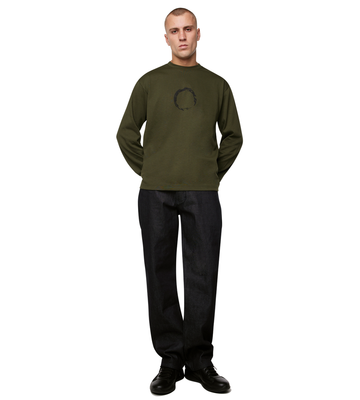Rotation Longsleeve Donker groen