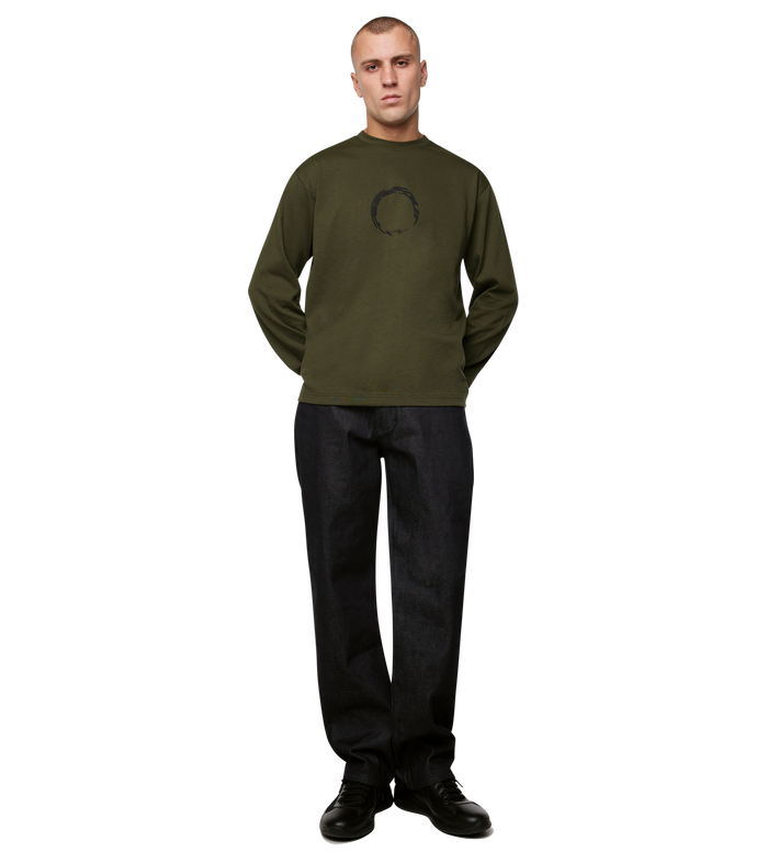 Rotation Longsleeve Donker groen