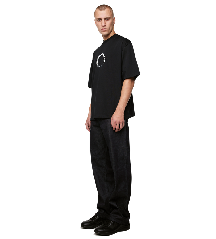 Rotation Boxy T-Shirt Black