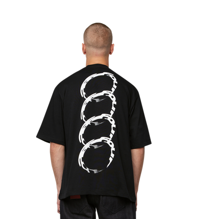 Rotation Boxy T-Shirt Zwart