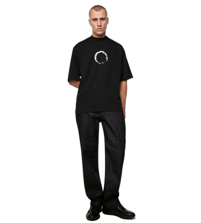 Rotation Boxy T-Shirt Zwart