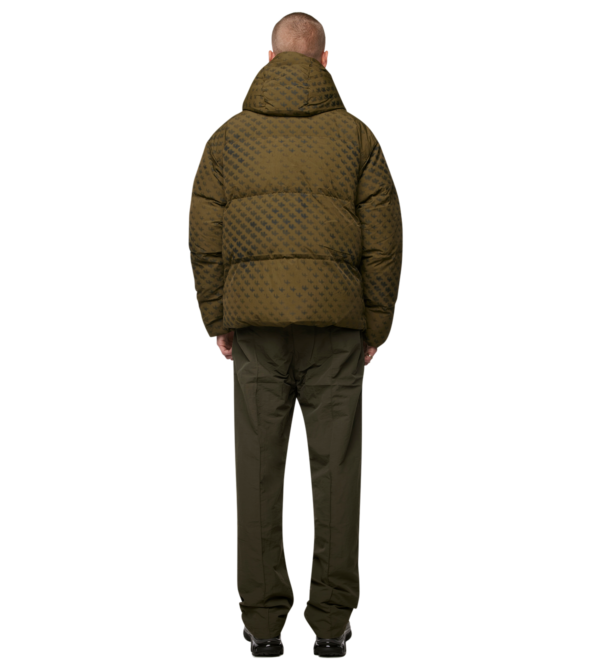 Monogram AOP Puffer Jacket Green