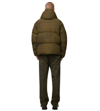 Monogram AOP Puffer Jacket Green