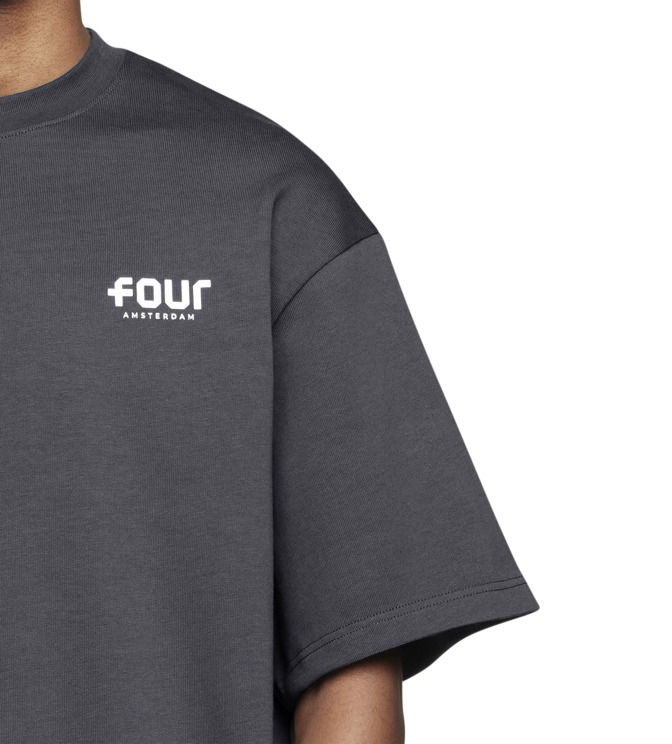Logo Heavy T-shirt Asphalt