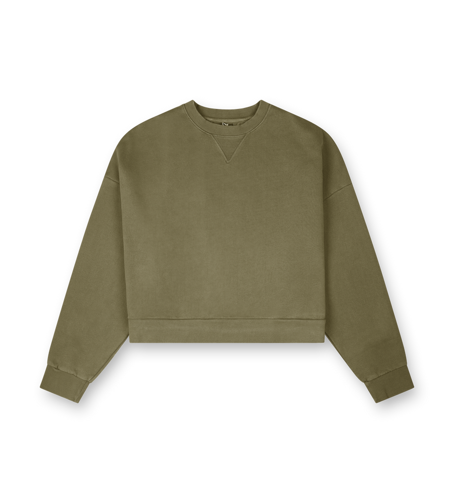 Entire Studios Sweatshirt in Military Green