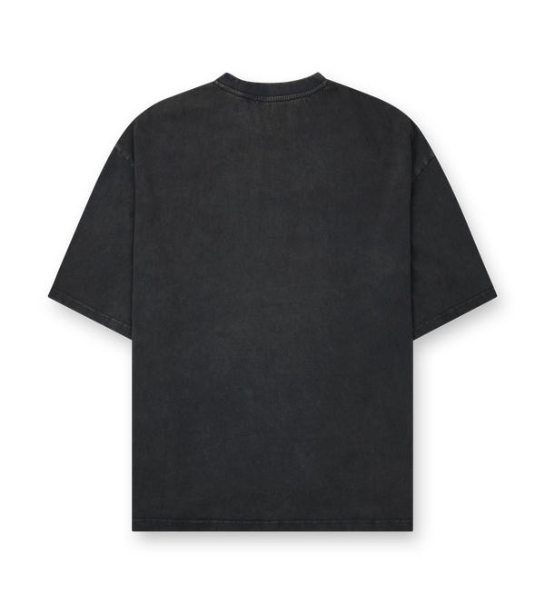 Entire Studios Heavy Boxy Tee in Washed Black