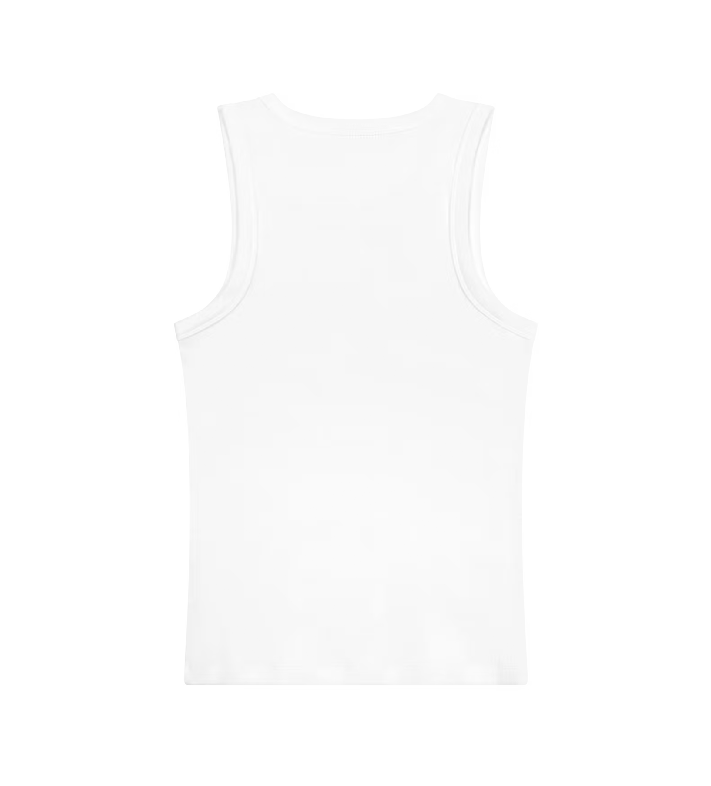 Entire Studios SS26 ESSS26TA01111 RIB TANK WHITE