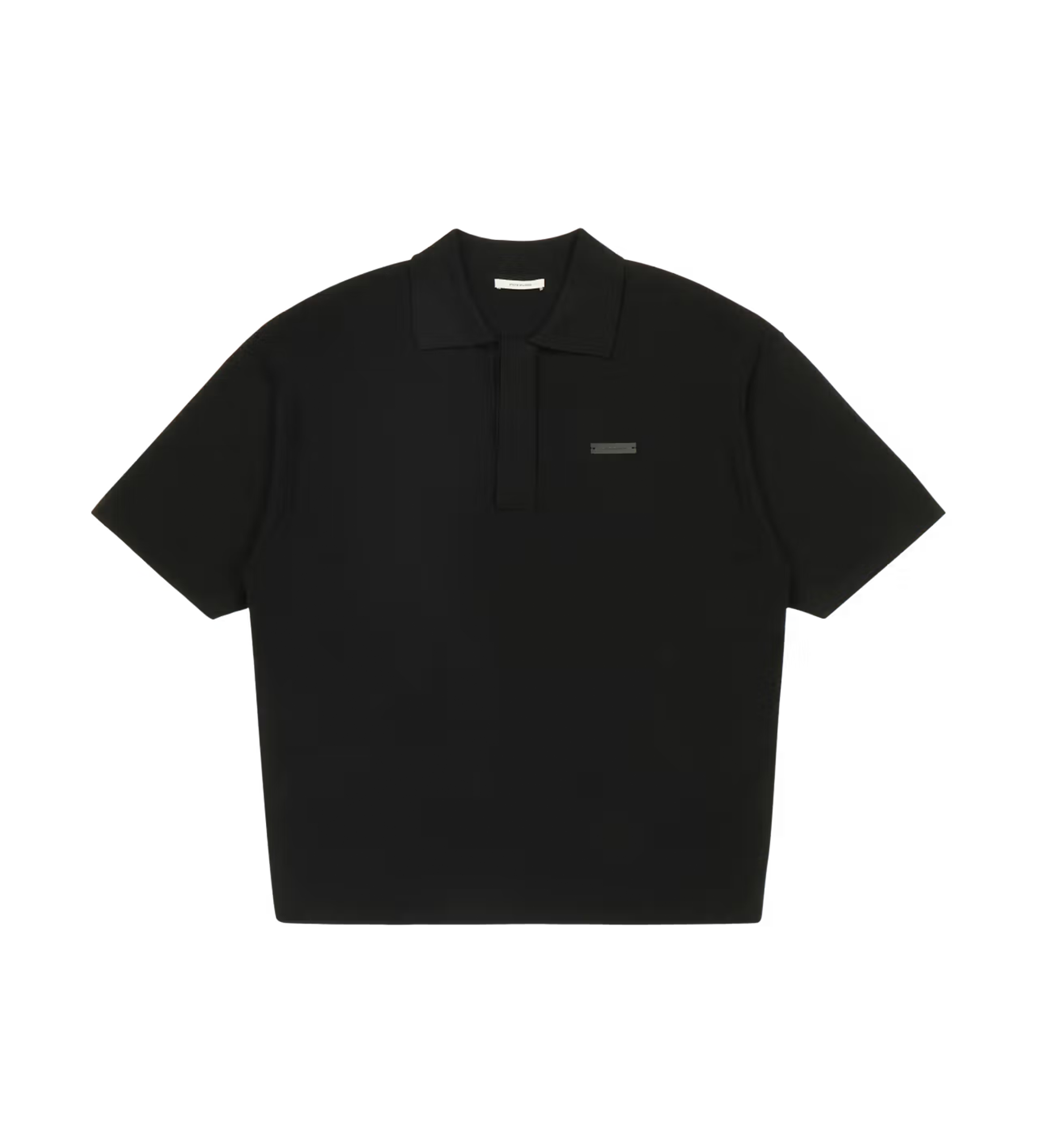 ENTIRE STUDIOS SS Club Polo - Black
