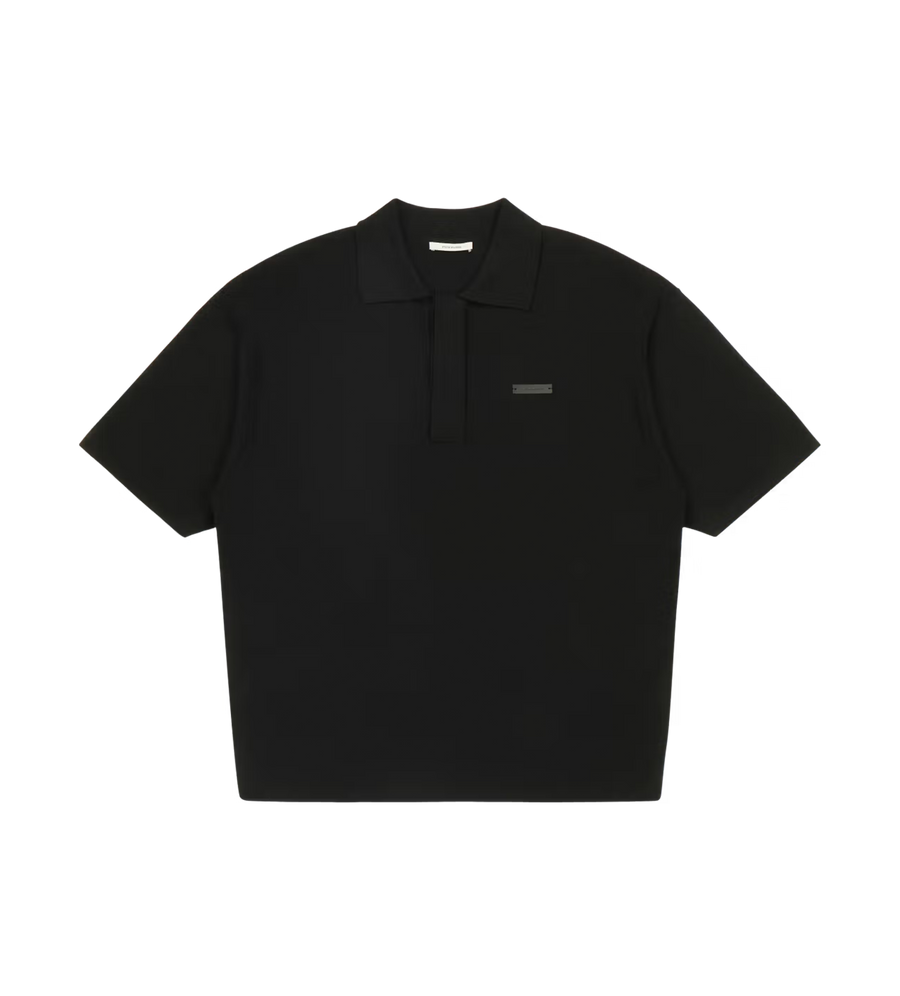 ENTIRE STUDIOS SS Club Polo - Black