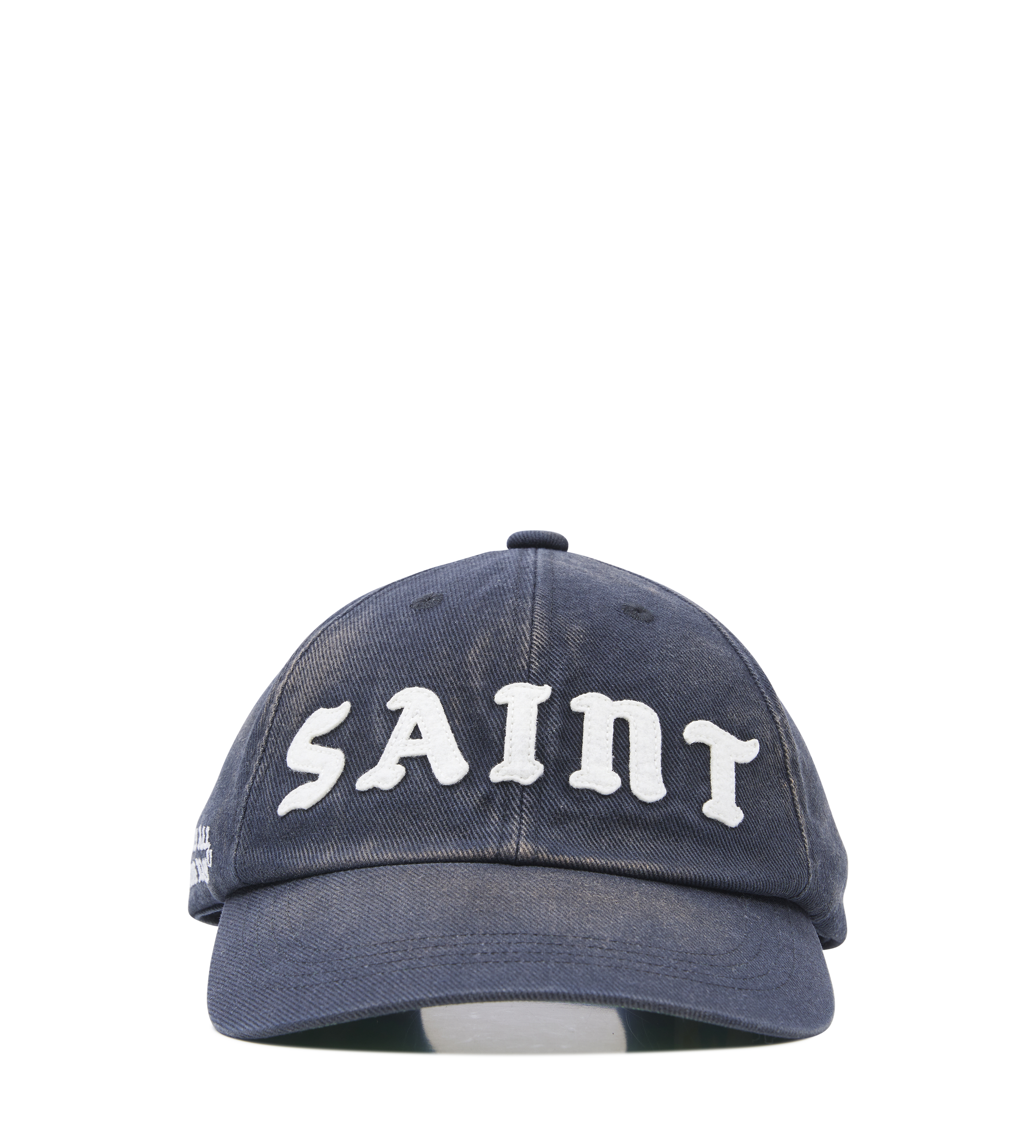 6 Panel Saint Cap - Black