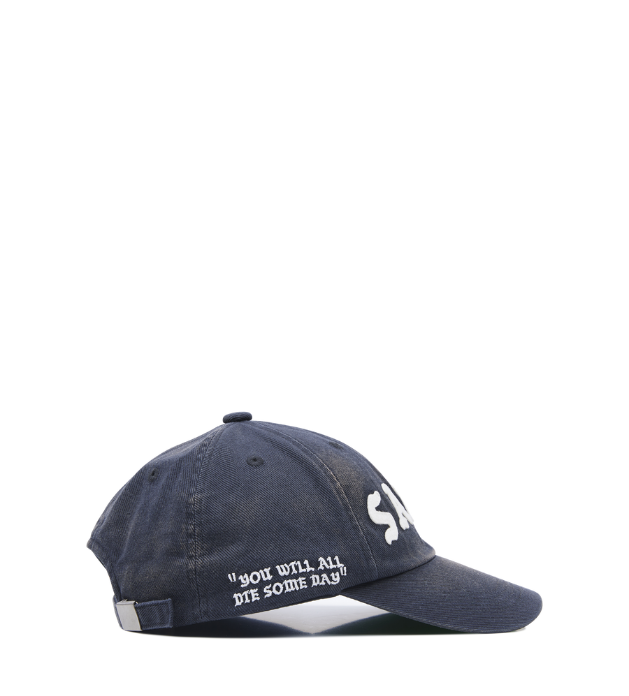 6 Panel Saint Cap - Black