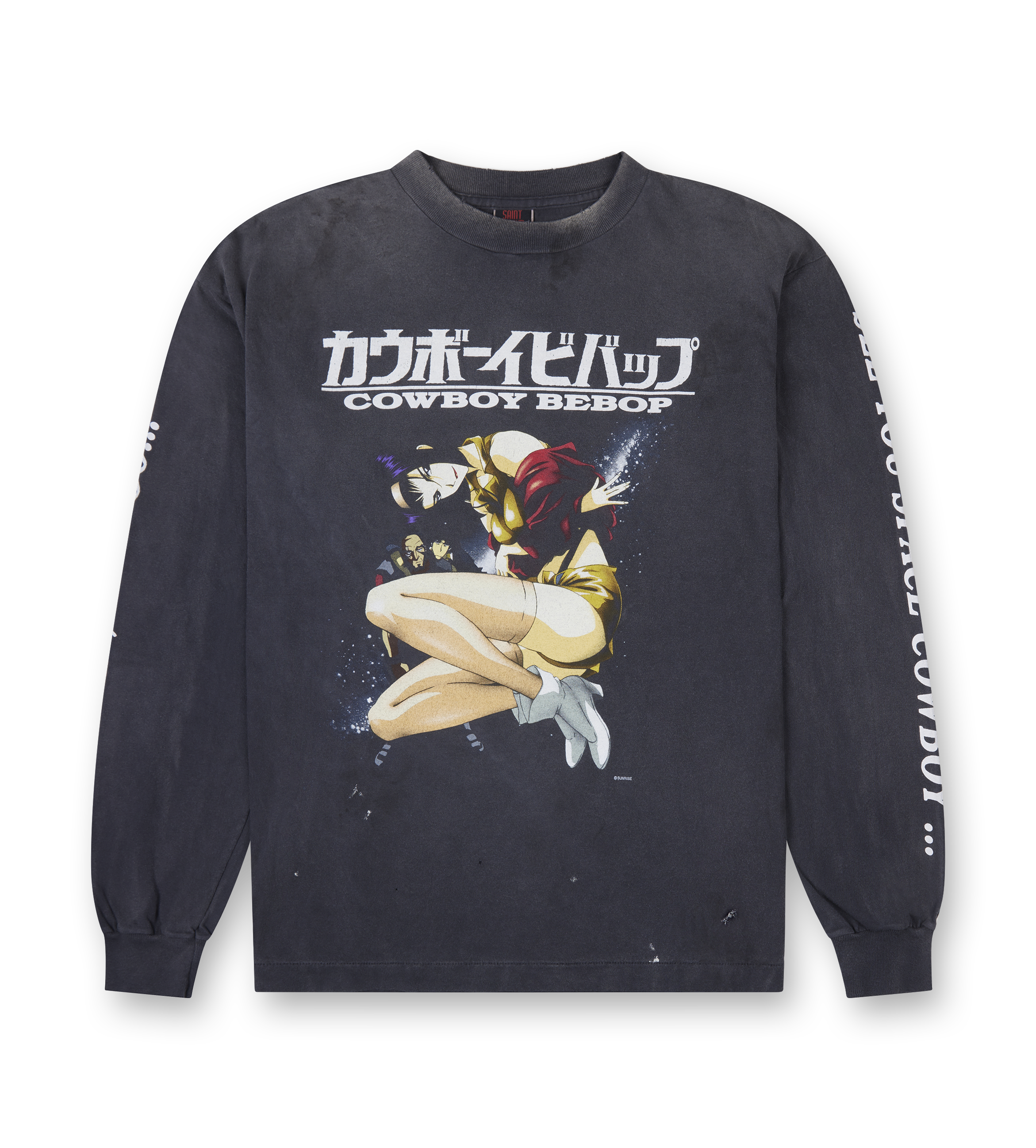 Cowboy Bebop Long Sleeve Tee – Black