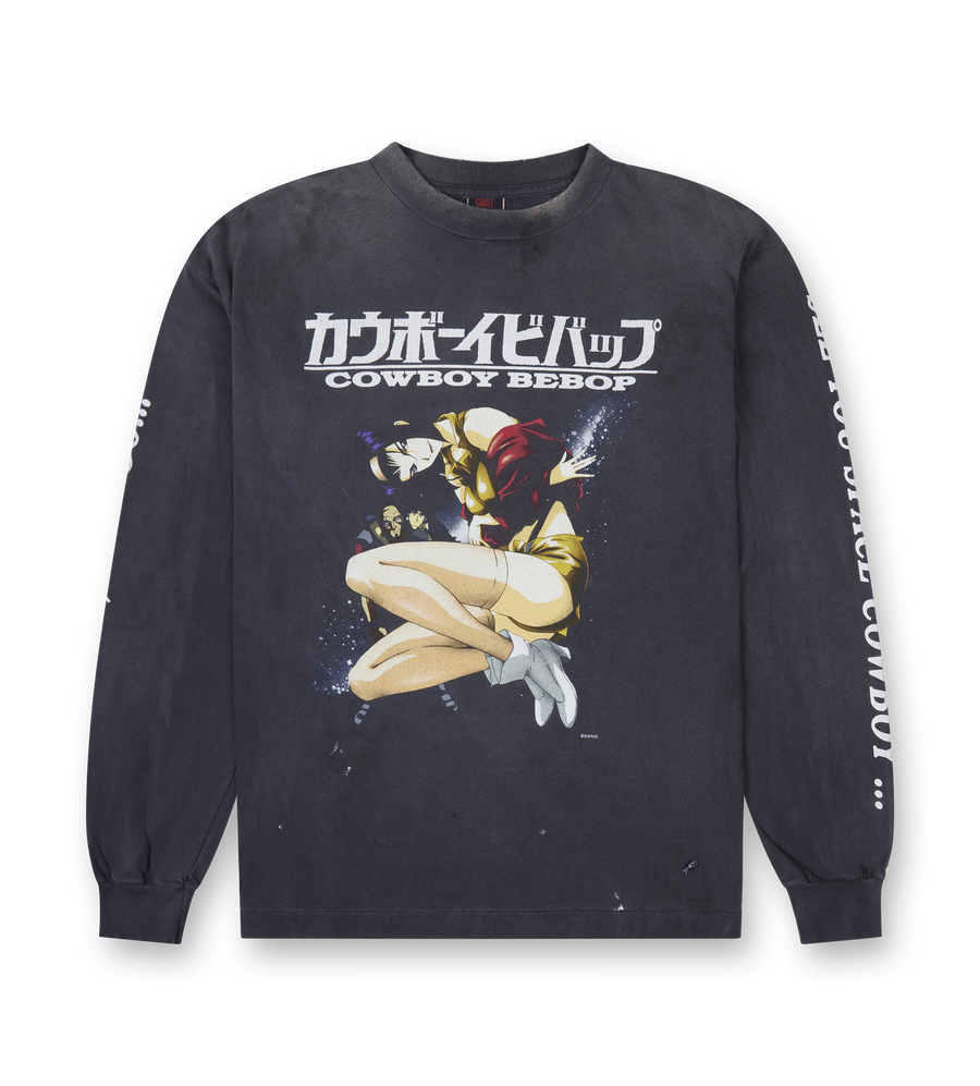 Cowboy Bebop Long Sleeve Tee – Black