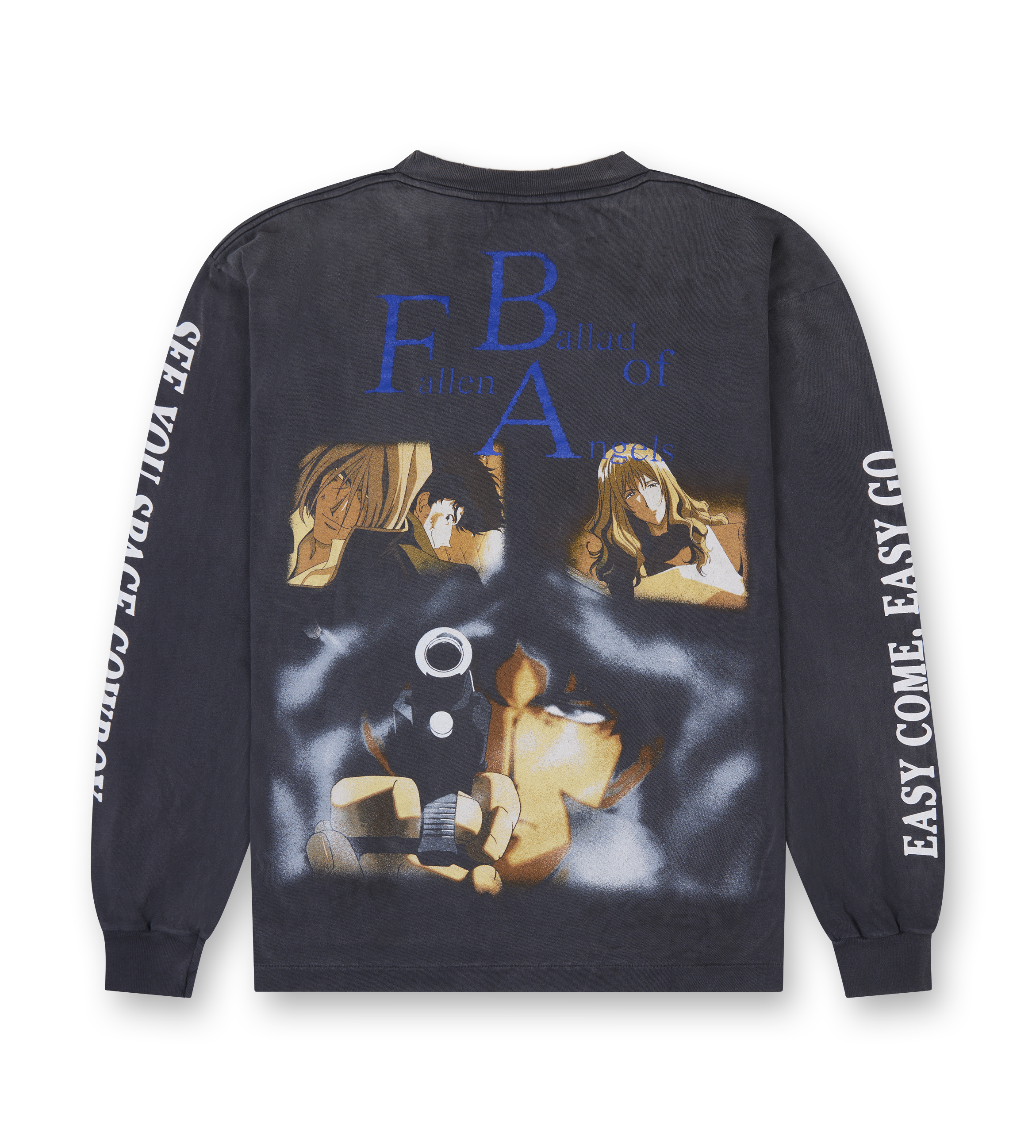 Cowboy Bebop Long Sleeve Tee – Black