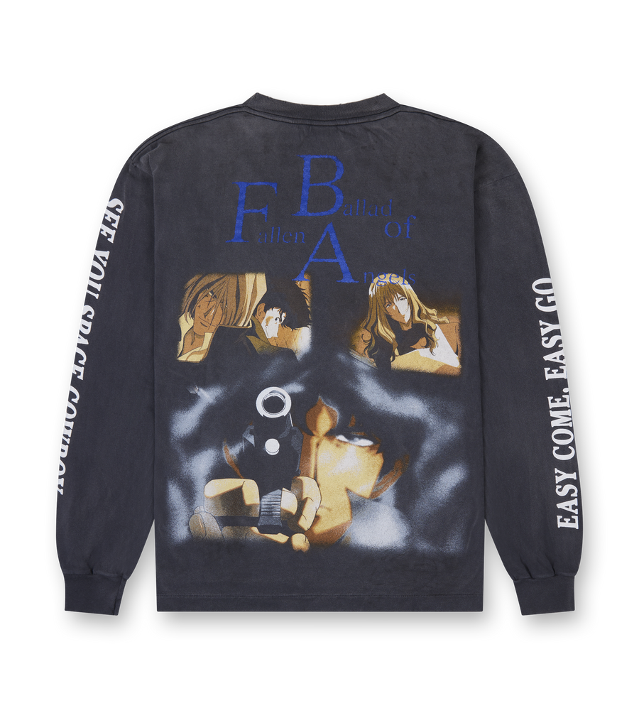 Cowboy Bebop Long Sleeve Tee – Black