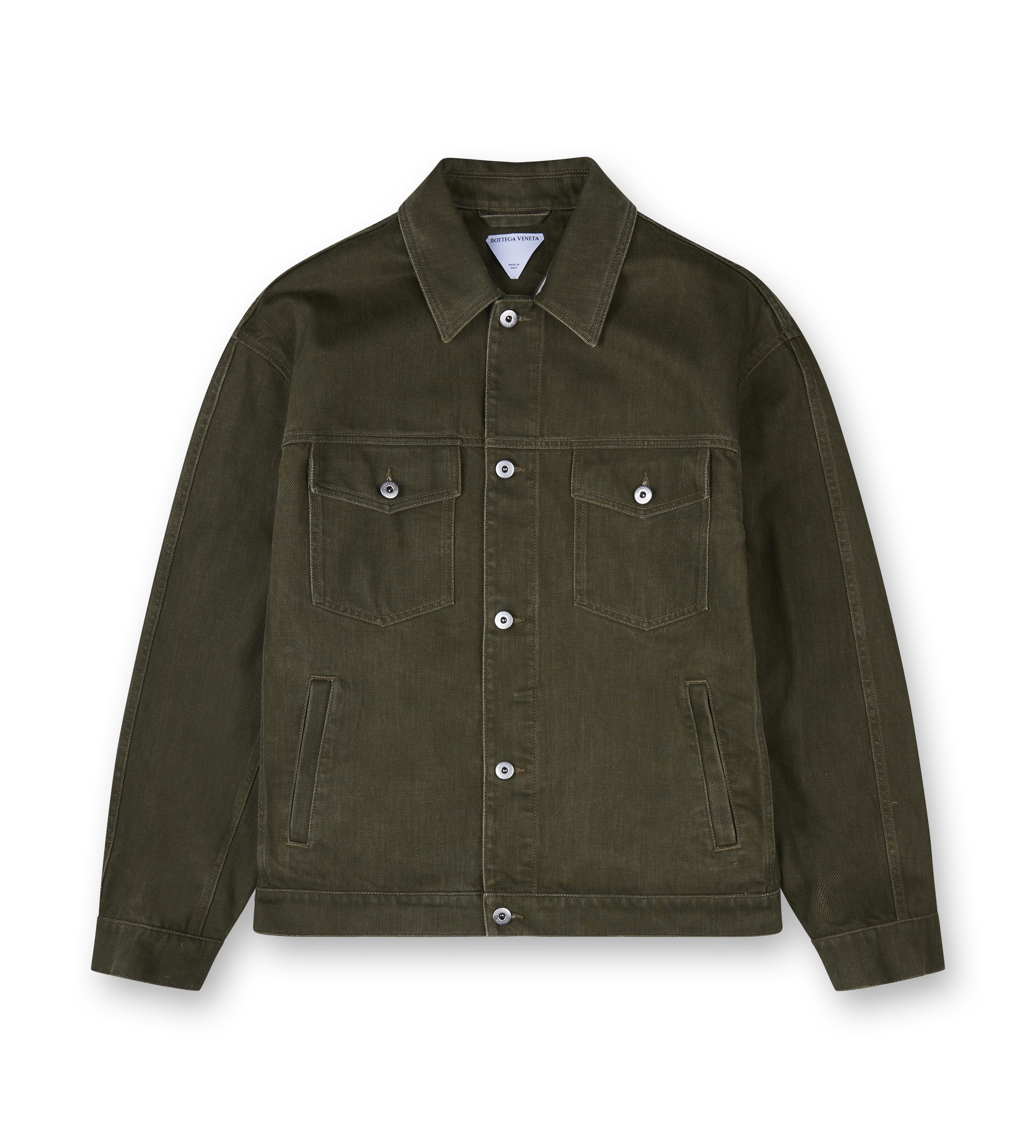 Stone Washed Jacket in Caper