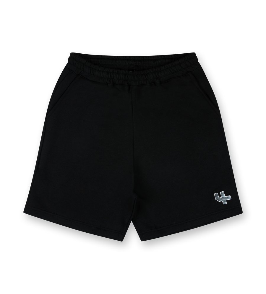 Outline Logo Shorts Black